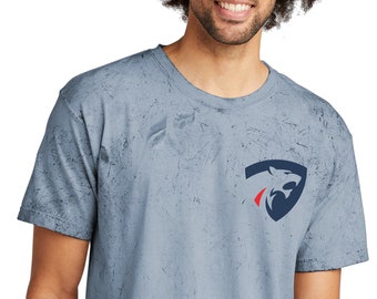 PRFC spirit wear on adult Ocean Comfort Colors color blast t-shirts & sweatshirts.
