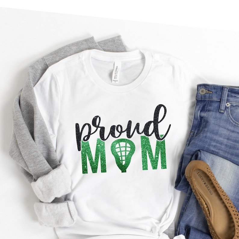 Custom Proud Lacrosse Mom Tshirtlacrosse Mom Sweatshirts Etsy
