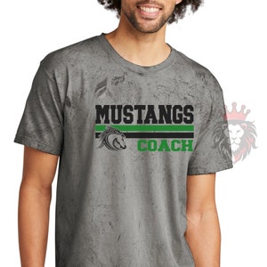 Comfort Colors Mustangs Cheerleading Glam Tee main image 1