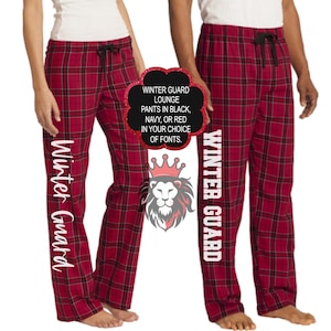 Custom Winter Guard lounge pants