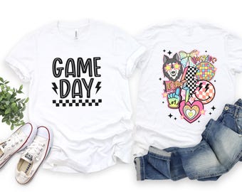Huskies Game Day t-shirts for kids and adults.