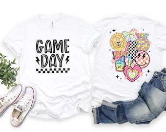Lions Game Day t-shirts for kids and adults.