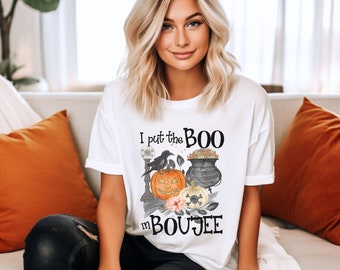 I put the BOO in Boujee t-shirts.