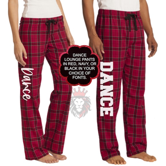 Custom Lumberjack Plaid Womens Pajama Pants