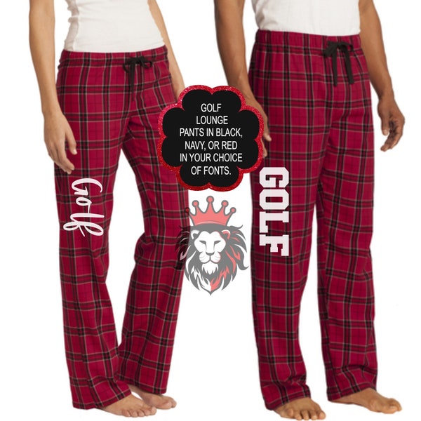 Custom Golf lounge pants