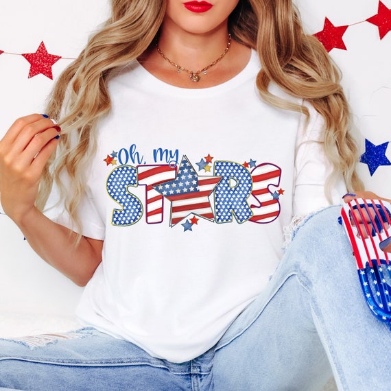 Oh my stars and stripes t-shirts.