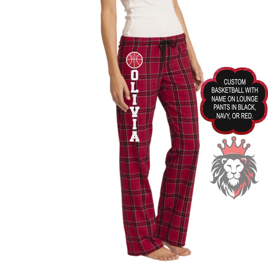 Custom & Personalized Basketball Lounge Pants With Name. Etsy