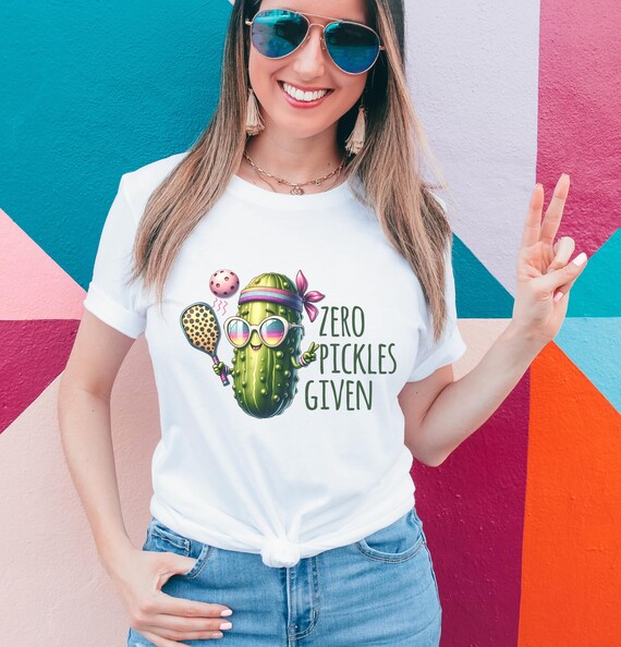 Zero Pickles Given Pickleball t-shirts & hoodies