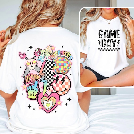 Buccaneers Game Day t-shirts for kids and adults.