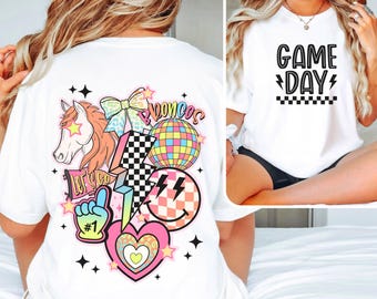Broncos Game Day t-shirts for kids and adults.