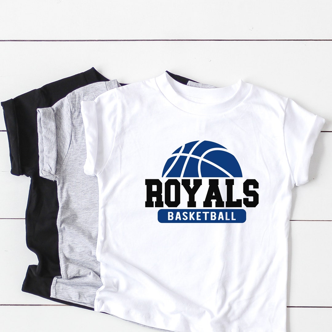 Kids Basketball Shirts With Optional Name on Back. Youth Basketball