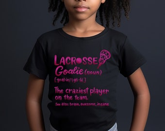 Custom Lacrosse goalie t-shirts, sweatshirts, and hoodies.