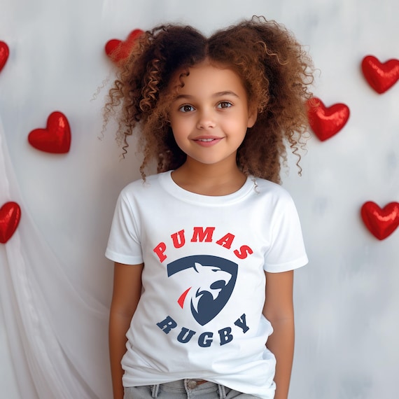 Pumas rugby logo YOUTH Bella + Canvas t-shirts.
