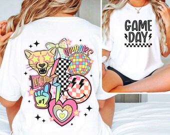 Cougars Game Day t-shirts for kids and adults.