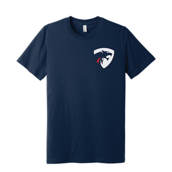 Pumas rugby logo Bella Canvas youth and adult t-shirts.