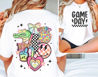 Gators Game Day t-shirts for kids and adults.