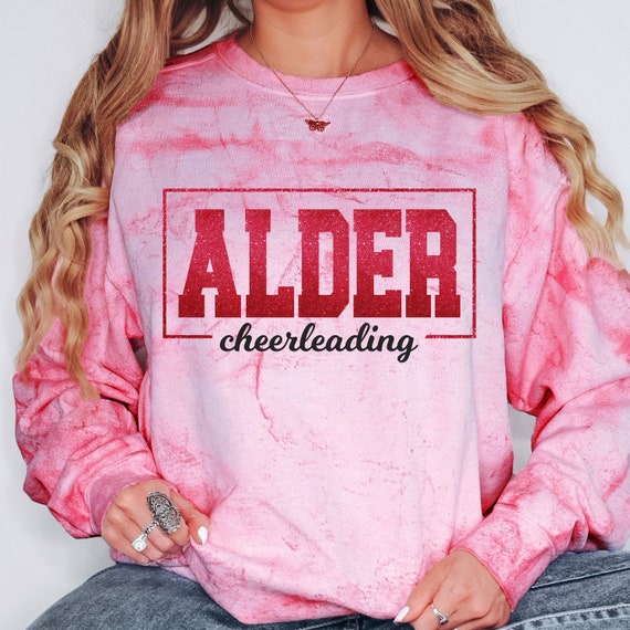 Custom Cheerleading Comfort Colors t-shirts & sweatshirts