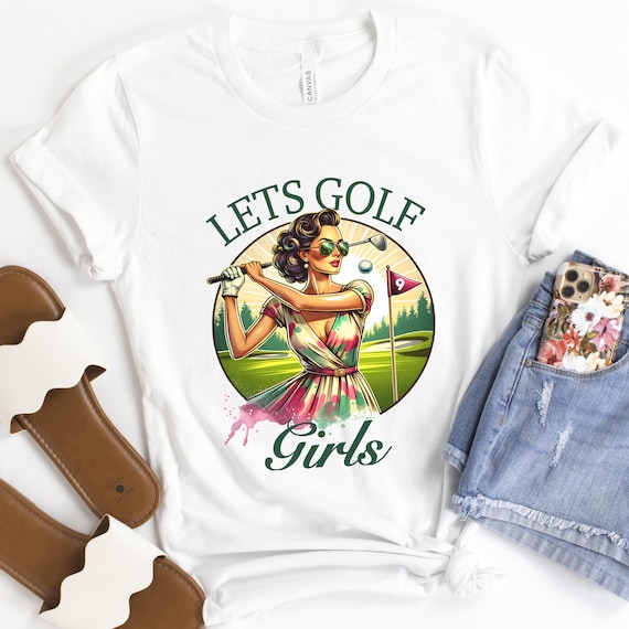 Let's Golf Girls t-shirts and hoodies