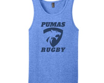 Men's Pumas rugby summer 7s spirit wear tank top.