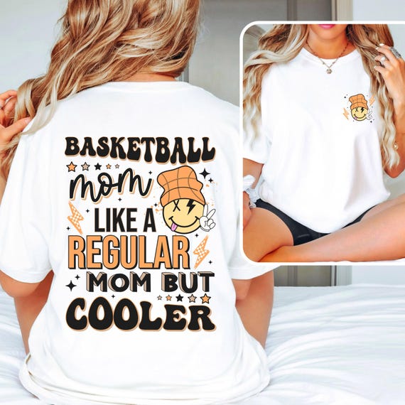 Cool Basketball Mom t-shirts.