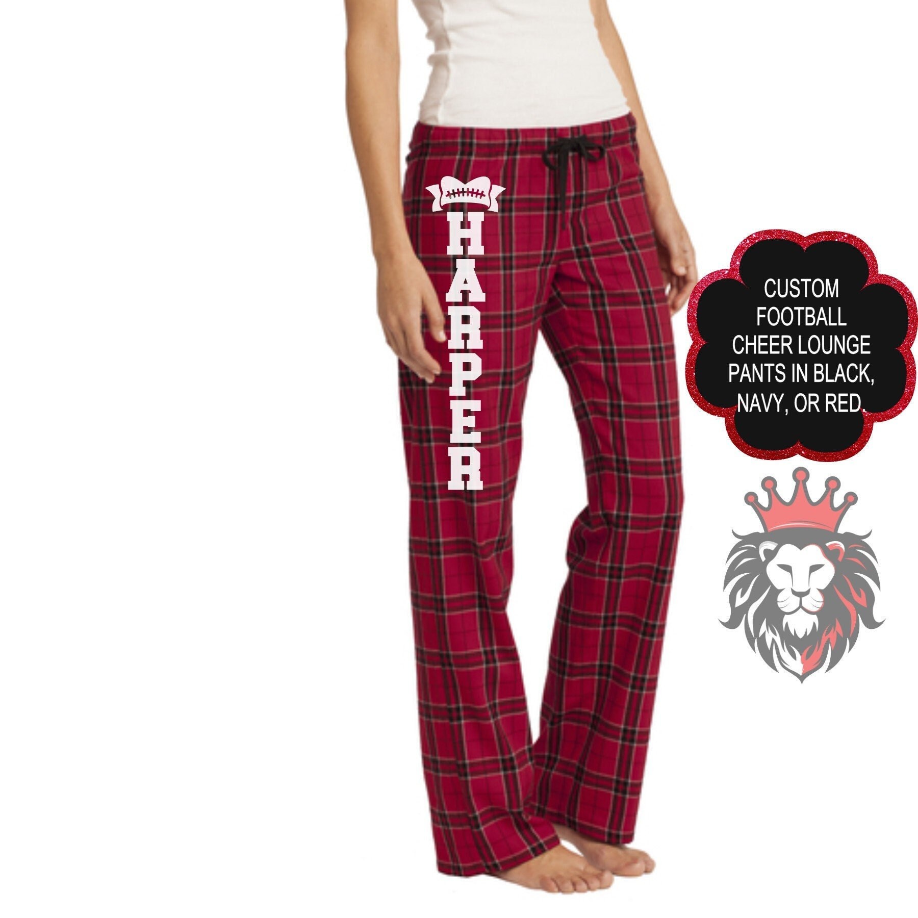 Flannel Cheer Pants 