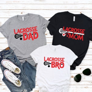 Custom Lacrosse Family t-shirts, sweatshirts, & hoodies.