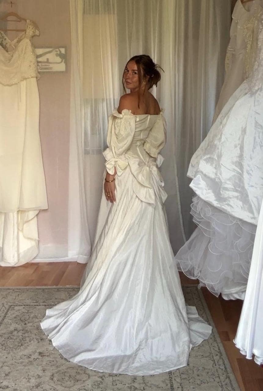 white prom dress with blue flowers ZAPAKA Women Flower Long Slit A-Line Spaghetti Straps Ruched Corset Evening Dress, White Blue Flower / US6 Floor length (+170 cm pegasi clothing How to say DRESS Size:6cm x 7cm - Single