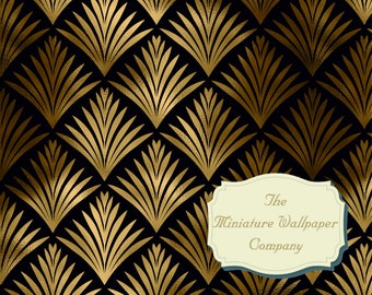 Art Deco Wallpaper Etsy