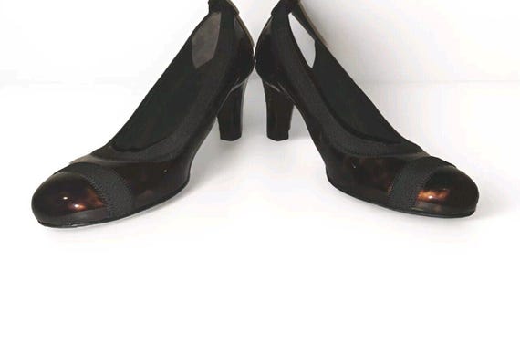 NEW! Stuart Weitzman Easily Elastic Pump Patent L… - image 5