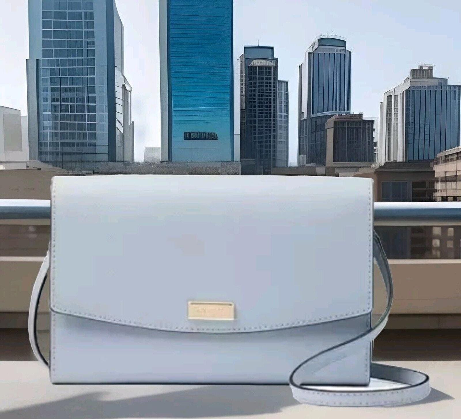 New Kate Spade Laurel Way Winni Crossbody Baby Blue