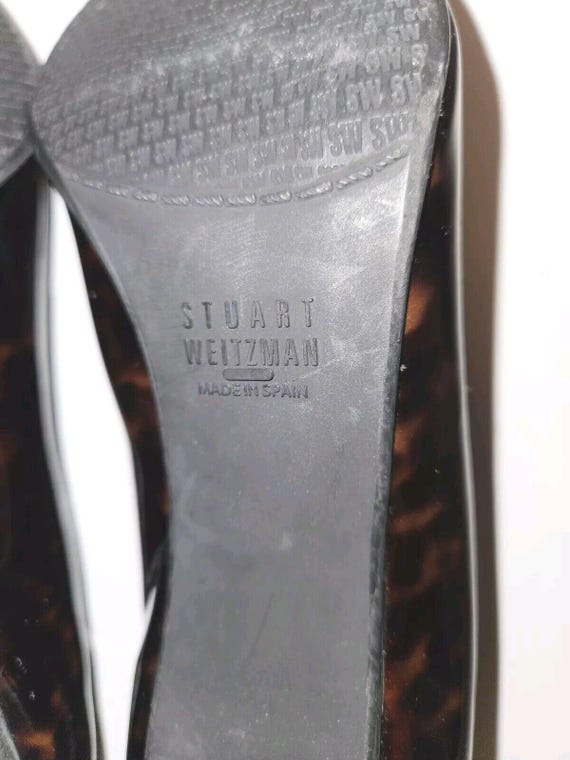 NEW! Stuart Weitzman Easily Elastic Pump Patent L… - image 9