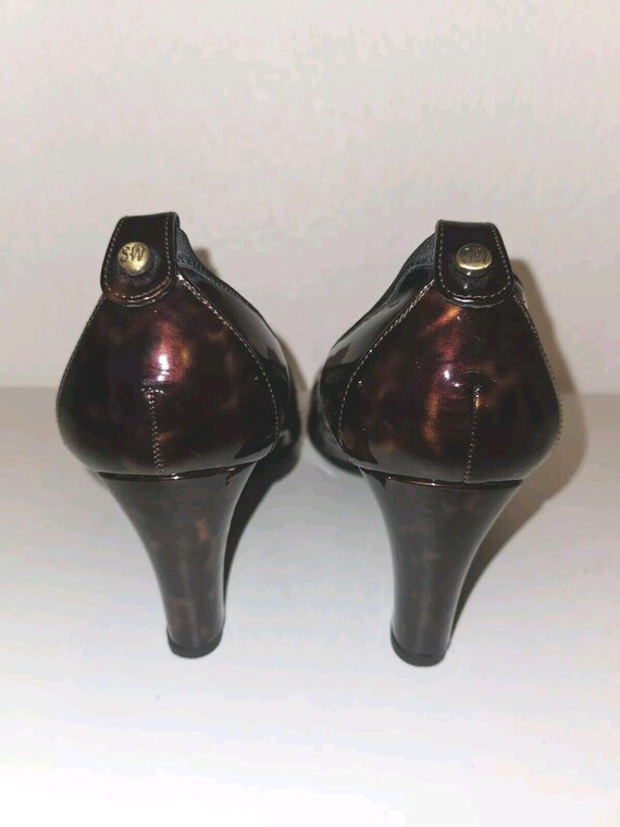 NEW! Stuart Weitzman Easily Elastic Pump Patent L… - image 6