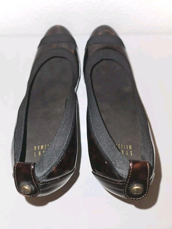 NEW! Stuart Weitzman Easily Elastic Pump Patent L… - image 7