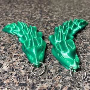 Mini dragon keychain