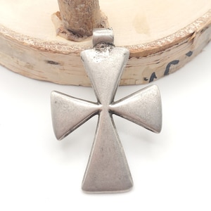 Antique Silver Ethiopian Orthodox Coptic Cross pendant,Maria Theresa ,silver coin, Cross Pendant,Ethnic Tribal,Handmade Jewelry