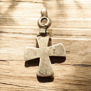 Antique Silver Ethiopian Orthodox Coptic Cross pendant,Maria Theresa ,silver coin, Cross Pendant,Ethnic Tribal,Handmade Jewelry