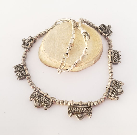 Old Ethiopian Telsum Silver Prayer Boxes Necklace,Eth… - Gem