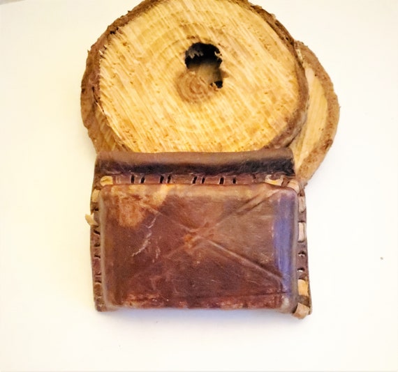 Old Ethiopian Healing Amulet Kitab「キタブ」? Old Ethiopian Leather Healing Scroll Protection Amulet Kitab(e) - 5