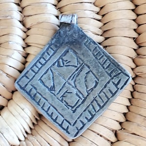 Antique Moroccan handmade Silver Berber PendantHand Crafted Silver,Pendants Necklace,Ethnic Jewelry,Tribal Jewelry