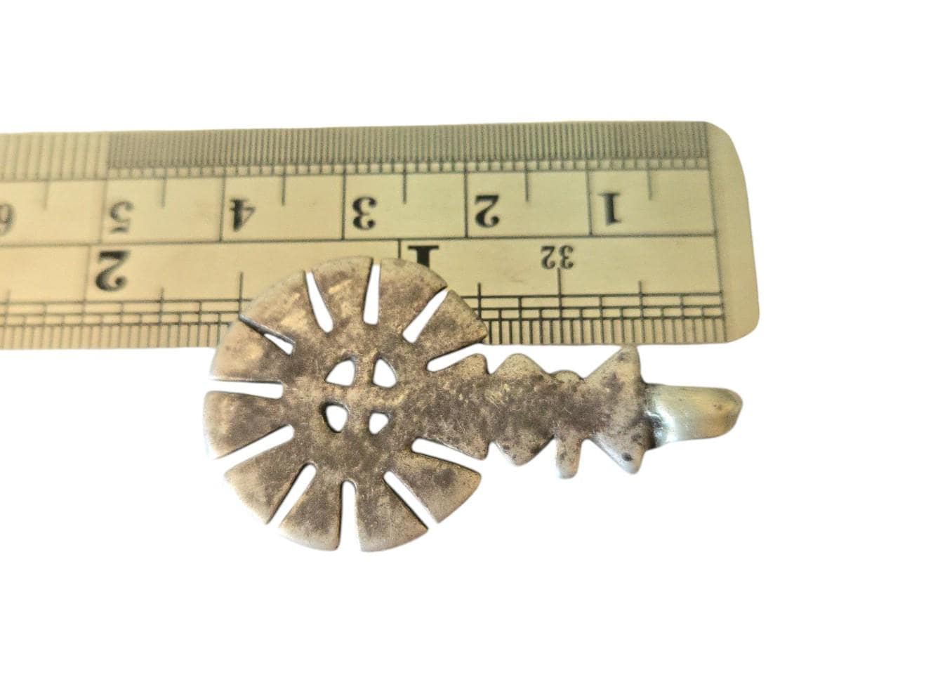 アンティーク　エチオピア　コプト　クリスチャンクロス　　シルバーペンダント アンティークシルバーエチオピアコプト十字架ペンダント：ハンドメイド