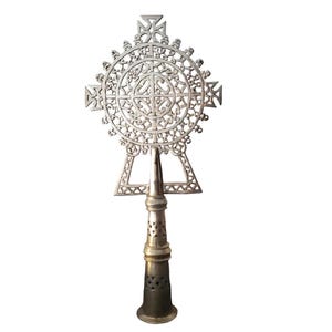 Ethiopian Orthodox Church Large processional cross Coptic Nickel cross, Crucifixes & Crosses, Handmade Cross, Religious Home Décor
