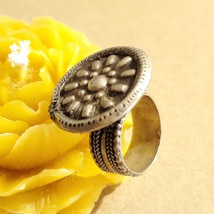 Antique Silver Ethiopian Ring size 8 tribal jewelry Hand Crafted ,Silver,Ethnic Jewelry,Tribal Jewelry