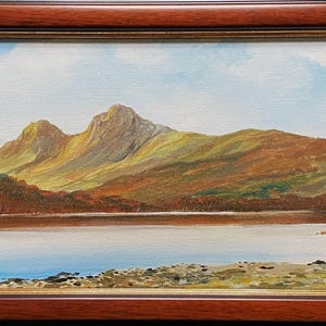 The Scottish Highlands. Fine Signed Original Contemporary Landscape Oil Painting