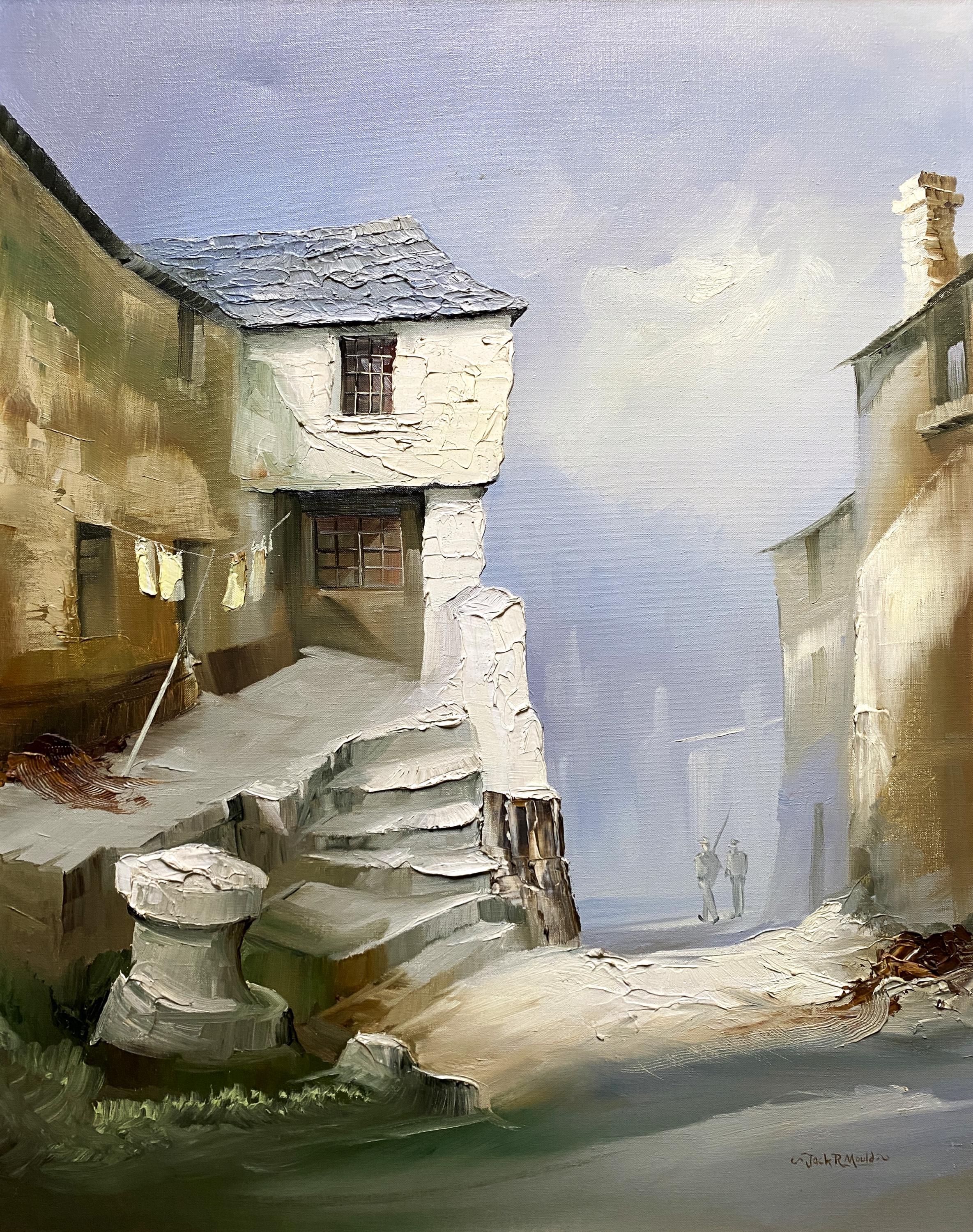 Jack R Mould (1925-1998) Polperro, Cornwall - Vintage Impressionist Oil ...