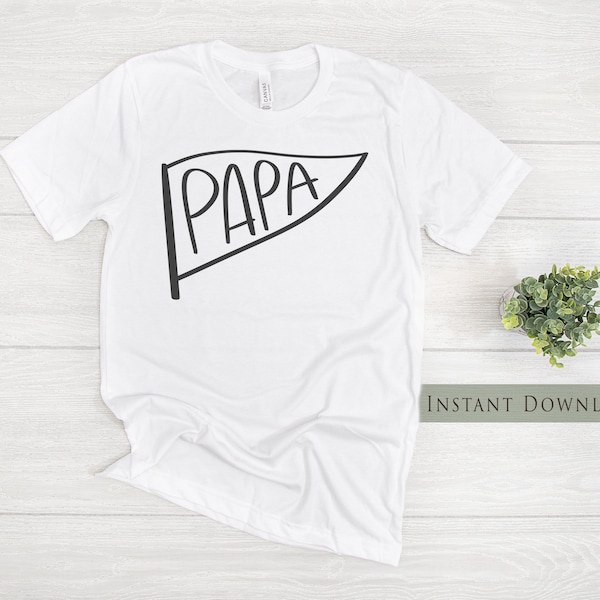 Papa SVG, PNG, Daddy and me Svg, Mama Cut File, Shirt for the Family, Simple Family Tshirt, Family Shirts Svgs, Cricut Download