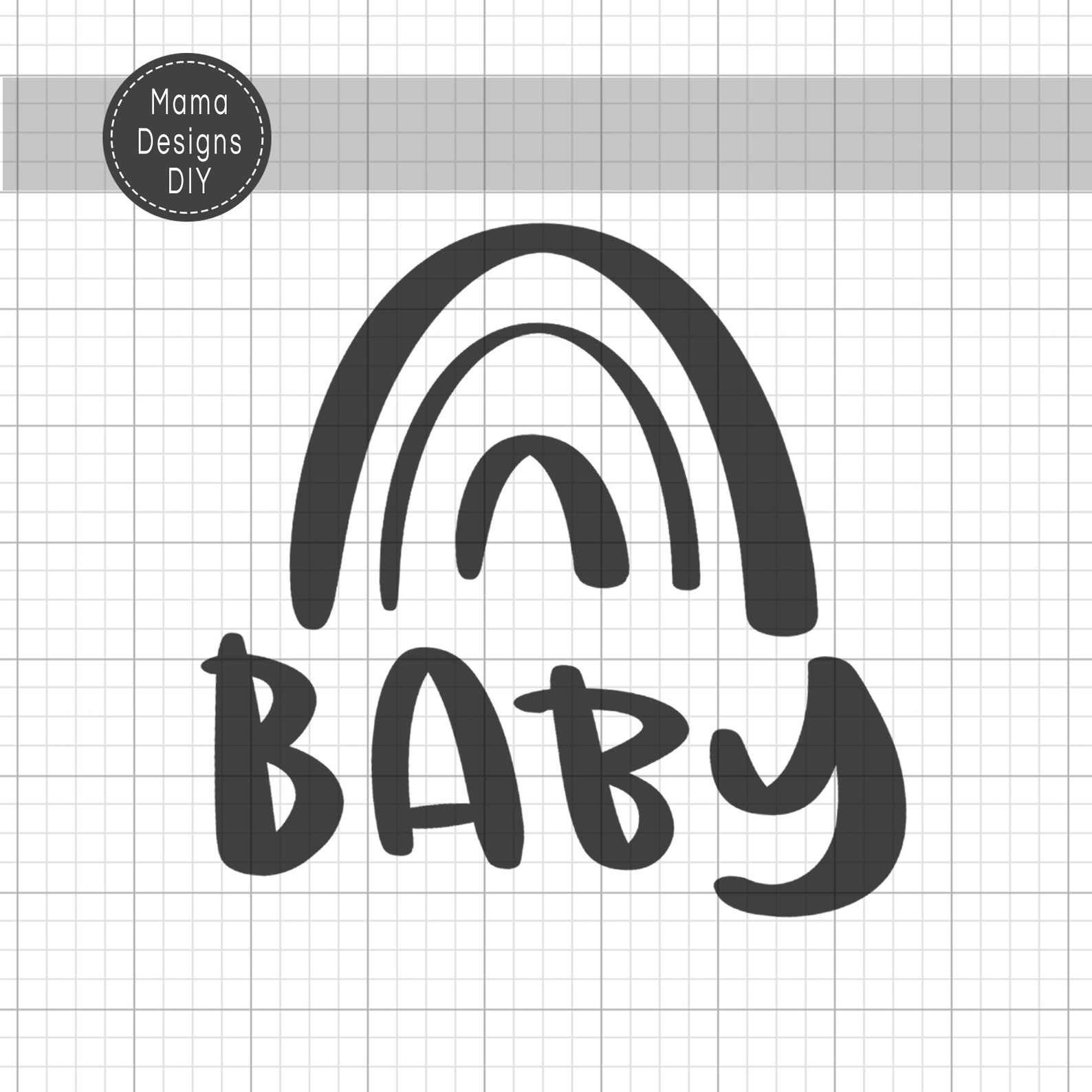 Rainbow Baby SVG PNG Rainbow Baby Mom Again Rainbow Baby Etsy