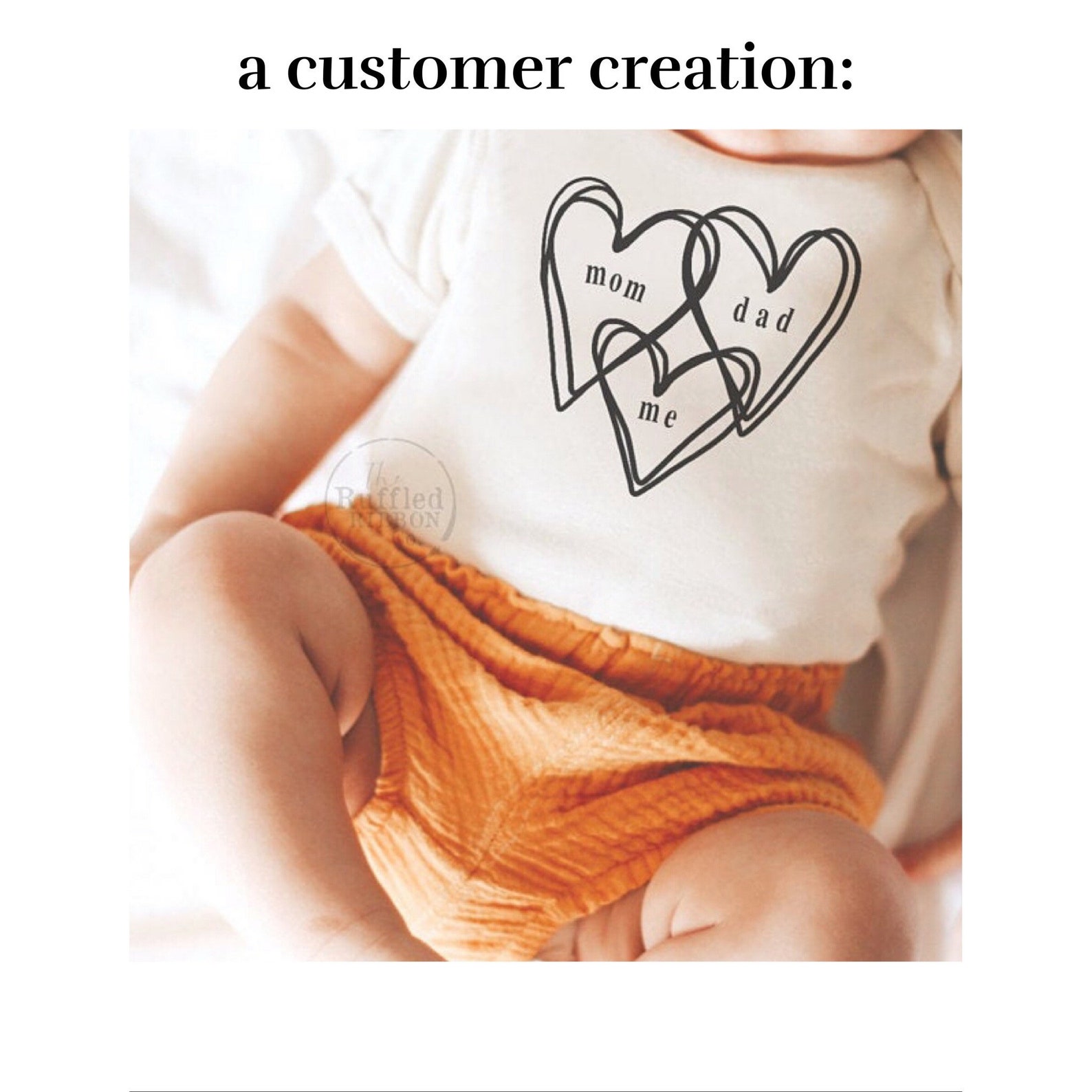 Mom Dad Me SVG PNG Typewriter Family Hearts Newborn | Etsy