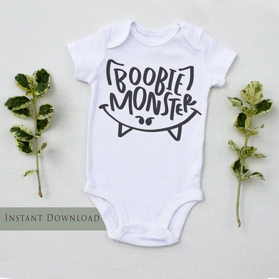 Download Boobie Monster Svg Png Breastfeeding Nursing Clipart Cute Etsy