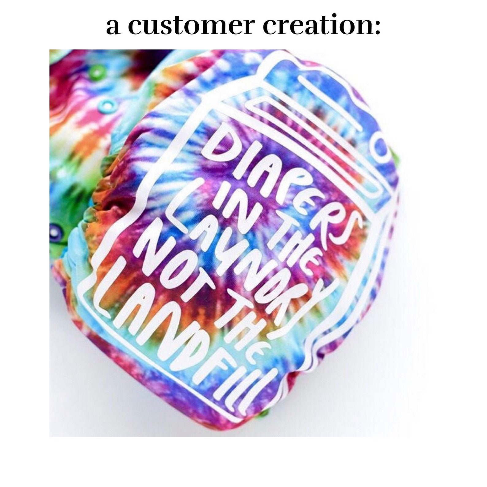 Diapers In The Laundry Not The Landfill SVG PNG Instant Etsy