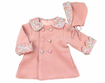 Bebe Fille Manteau Etsy